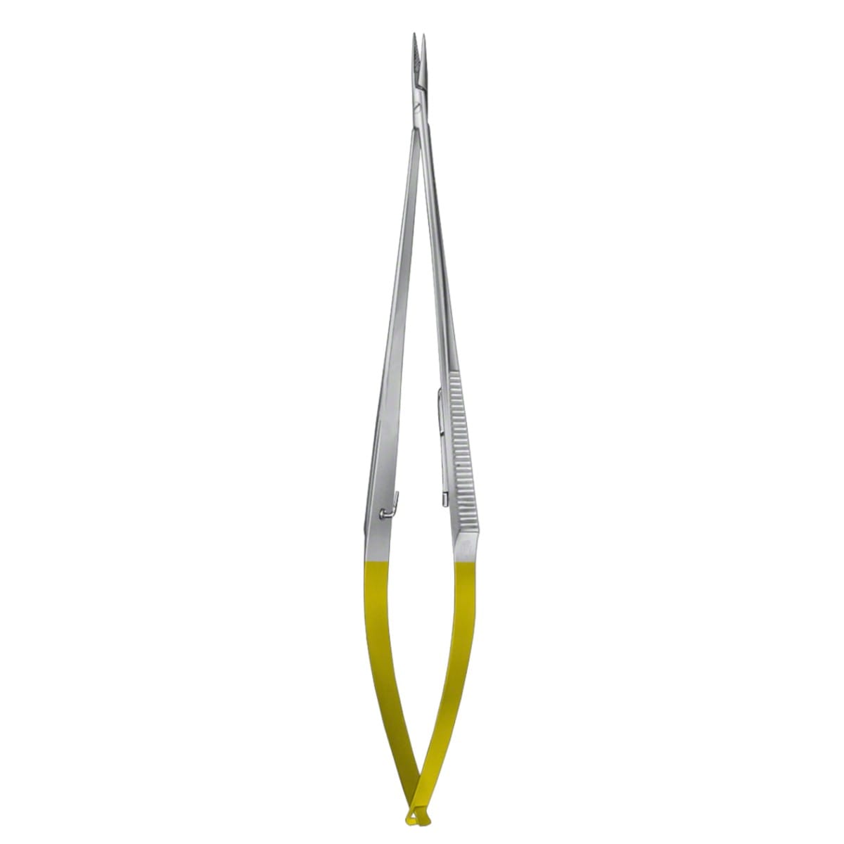 CASTROVIEJO, Nadelhalter, 18 cm Innensperre Maul gerieft – Dewimed Medizintechnik GmbH, Chirurgische Instrumente