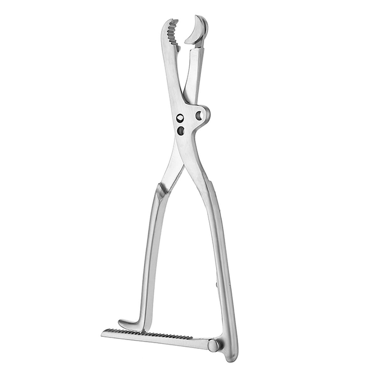 LAMBOTTE, Knochenhaltezange, 22 cm mit Ratsche 32.370.22 – Dewimed Medizintechnik GmbH, Sonstige chirurgische Instrumente