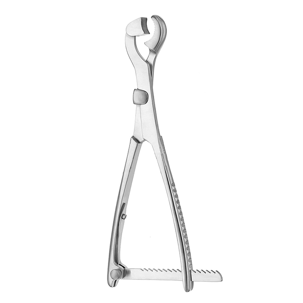 LAMBOTTE, Knochenhaltezange, 33 cm mit Ratsche 32.372.33 – Dewimed Medizintechnik GmbH, Sonstige chirurgische Instrumente