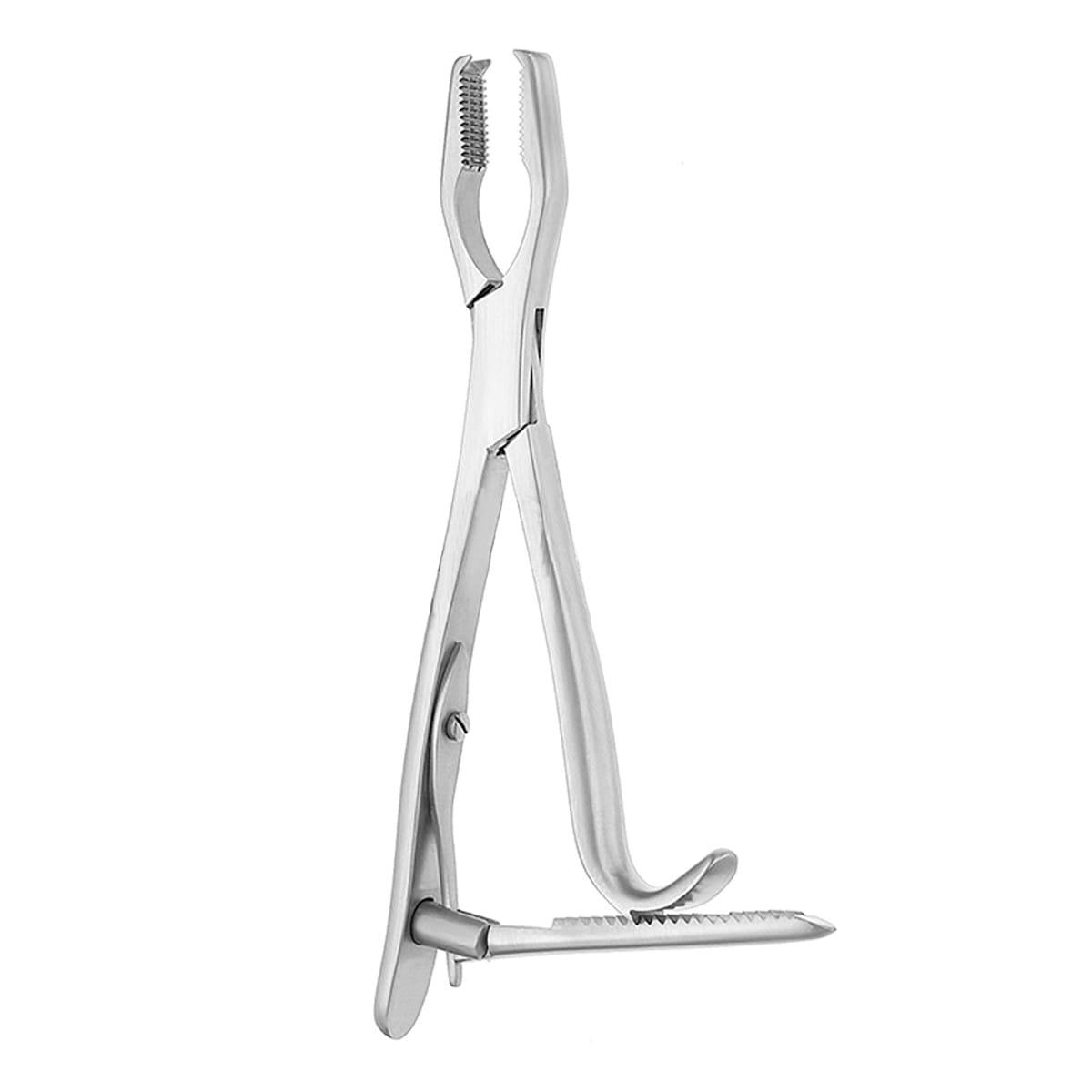 KERN, Knochenhaltezange, 17 cm mit Sperre, mit Ratsche 32.380.17 – Dewimed Medizintechnik GmbH, Sonstige chirurgische Instrumente