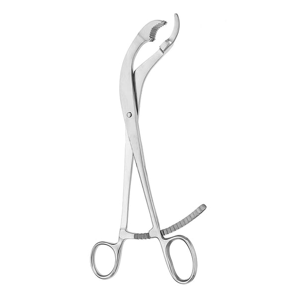 VERBRUGGE, Knochenhaltezange, 17 cm mit Sperre 32.395.17