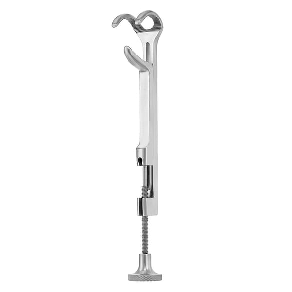 LOWMAN, Knochenhalteklammer, 20 cm 1×2 Zähne, mit Graduierung 32.441.20