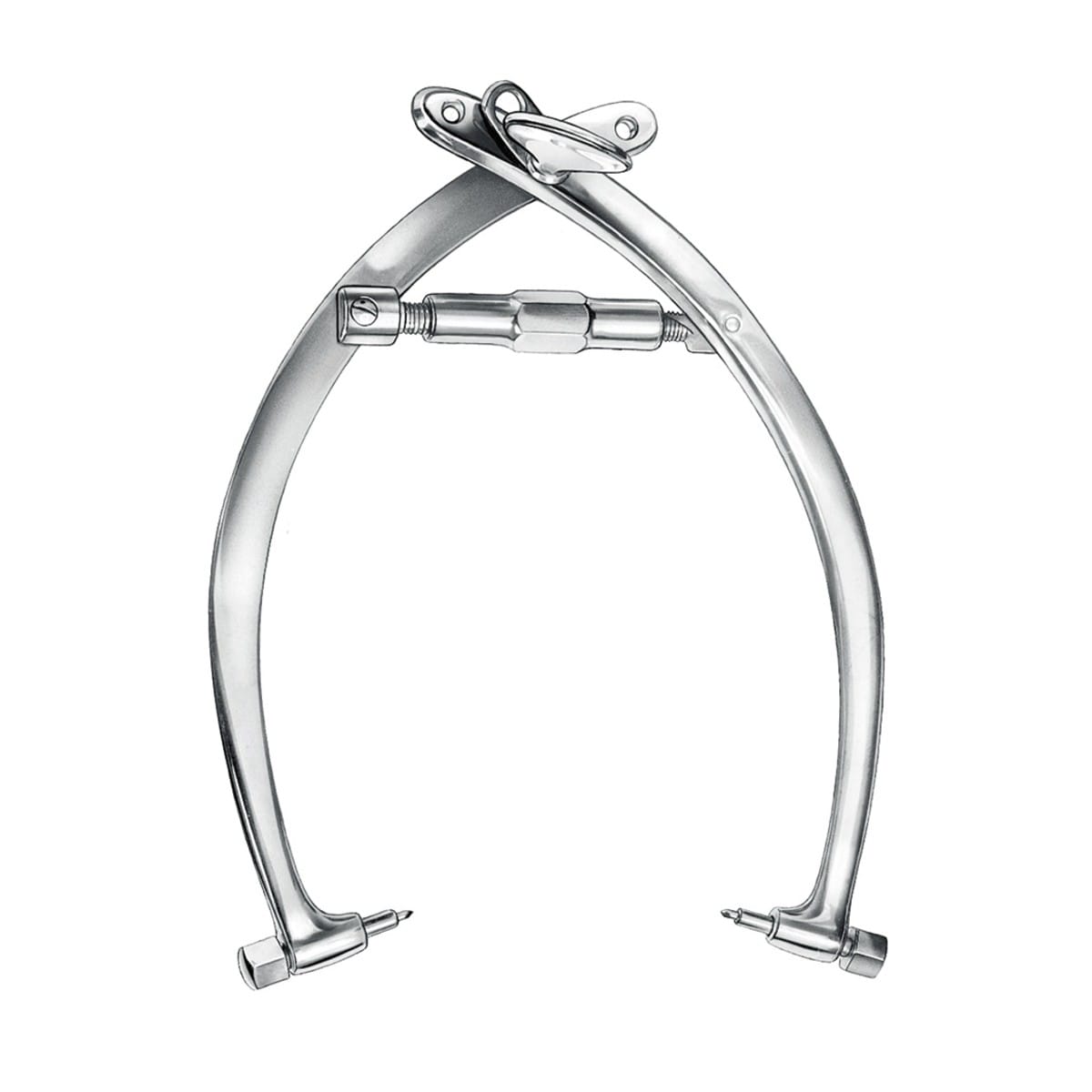 Schaedelhalter, Groessen verstellbar 40.025.10 – Dewimed Medizintechnik GmbH, Sonstige chirurgische Instrumente