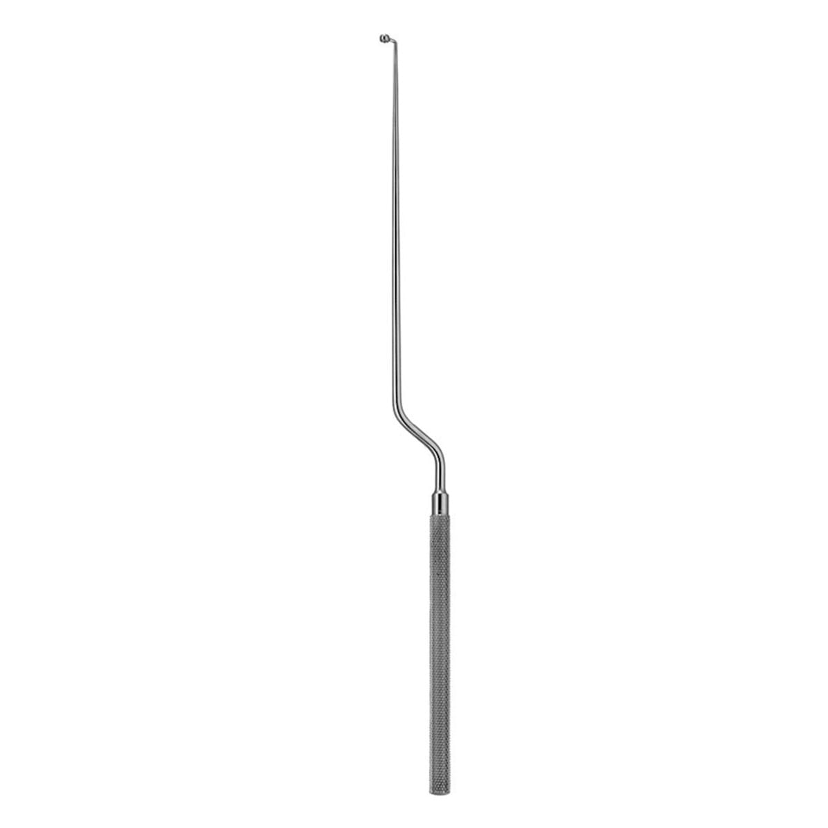 HARDY, Kuerette, 24 cm Ø 3 mm bajonettförmig scharf 40.850.03 – Dewimed Medizintechnik GmbH, Sonstige chirurgische Instrumente