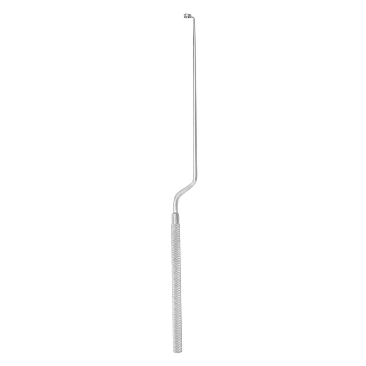 HARDY, Kuerette, 24 cm Ø 5 mm bajonettförmig scharf 40.851.05 – Dewimed Medizintechnik GmbH, Küretten