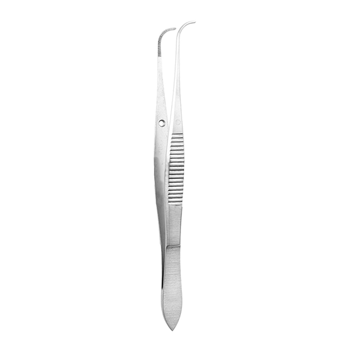 GRAEFE, Irispinzette, 10 cm gerieft 42.813.10 – Dewimed Medizintechnik GmbH, Chirurgische Pinzetten