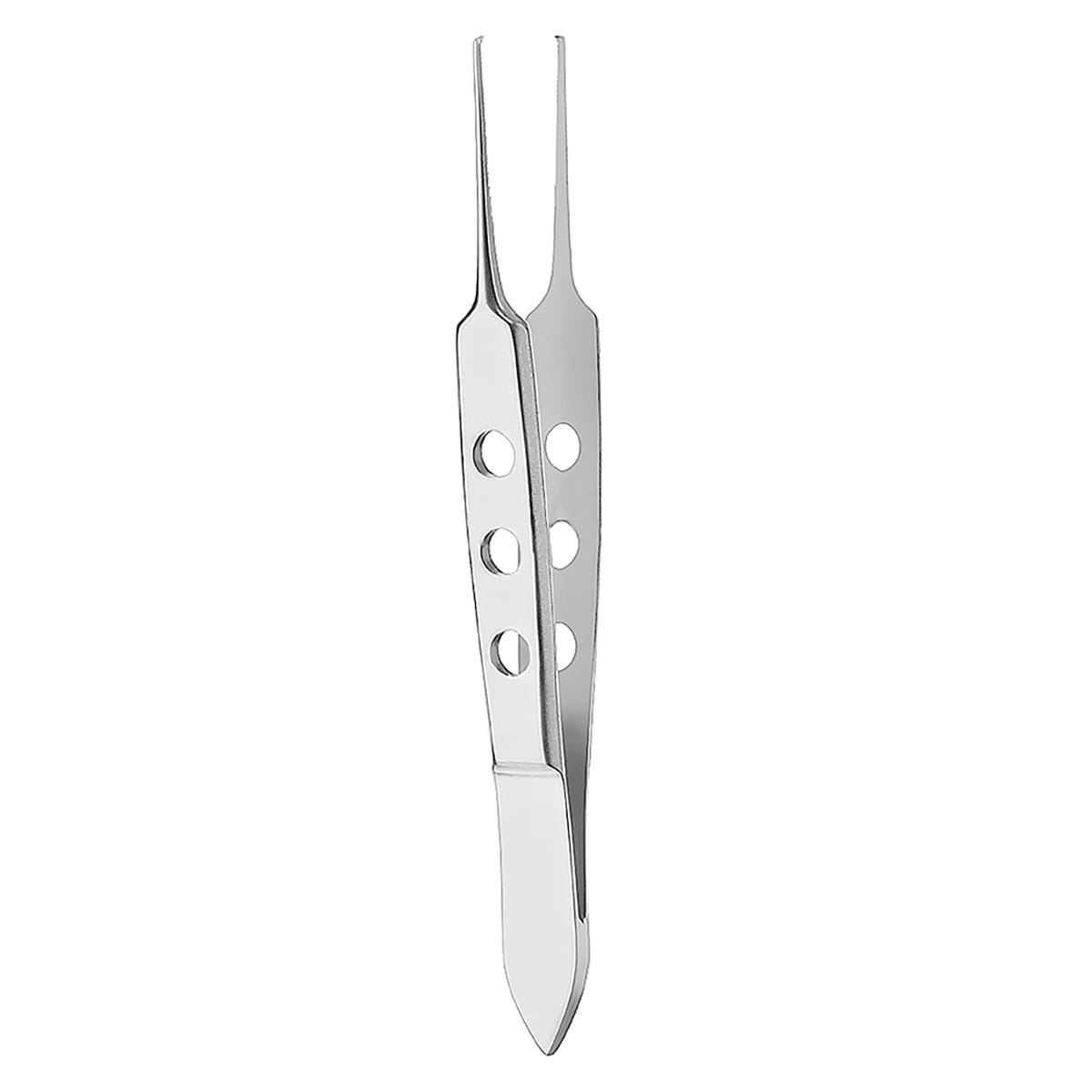 BISHOP HARTMANN, Fixierpinzette, 8,5 cm 0,5 mm 1 x 2 Zähne 42.942.05 – Dewimed Medizintechnik GmbH, Chirurgische Pinzetten