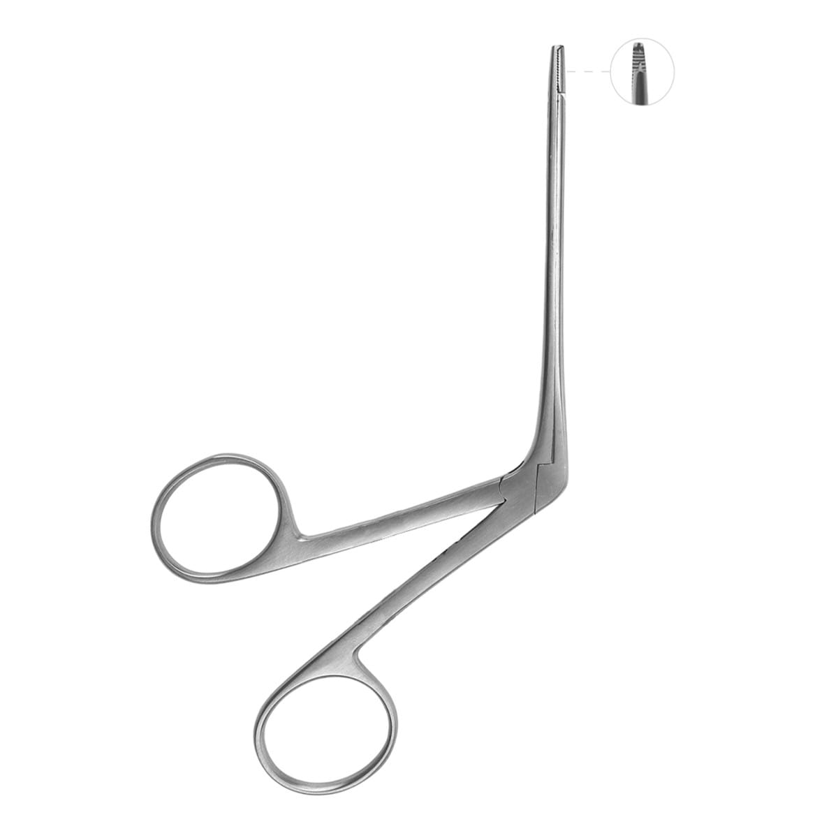 HARTMANN, Ohrzaengchen, 14 cm 1×2 Zähne, mit Blutrille 44.263.14 – Dewimed Medizintechnik GmbH, Chirurgische Pinzetten