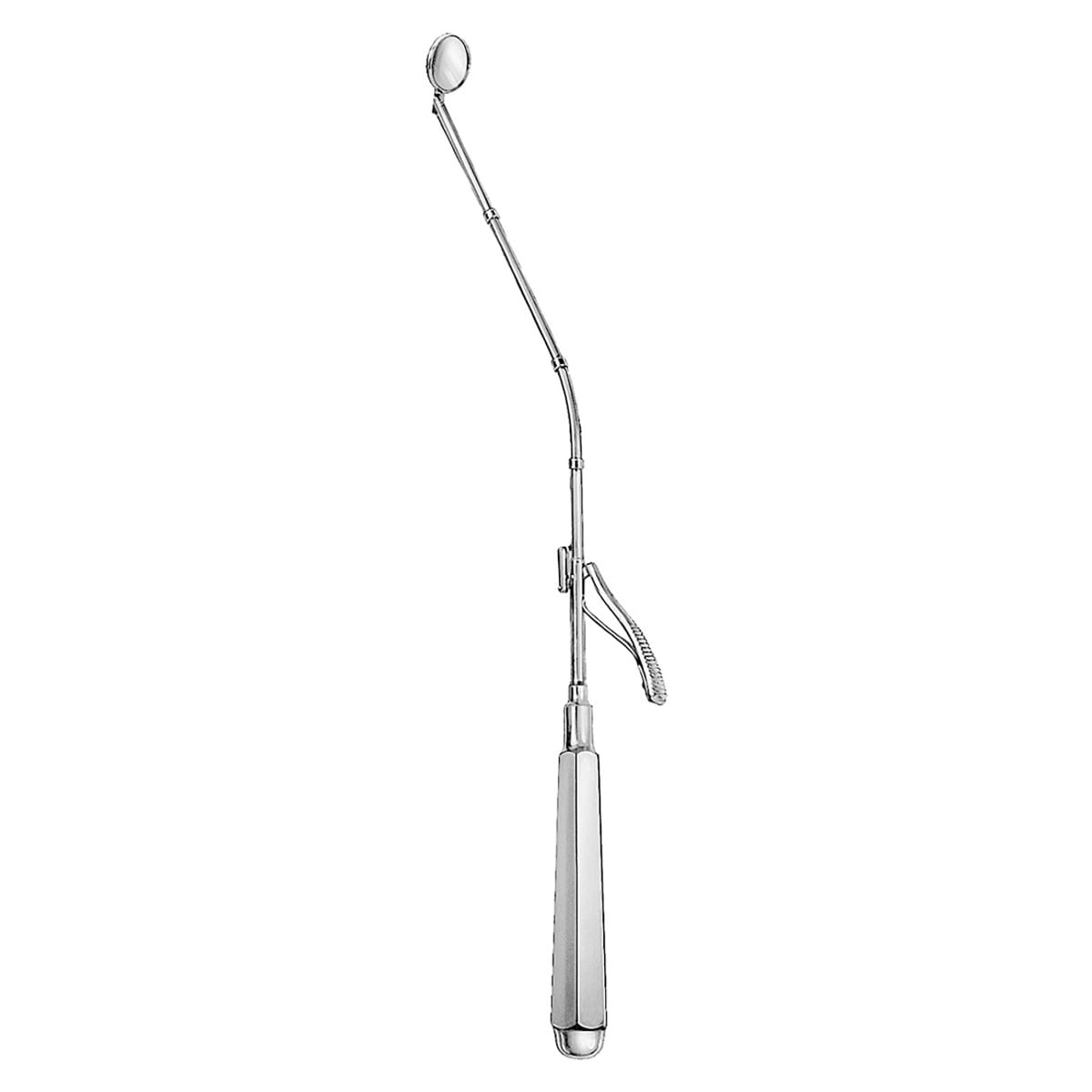 MICHEL, Spiegel, 25 cm 12 mm 46.139.12 – Dewimed Medizintechnik GmbH, Mundspiegel und Zubehör