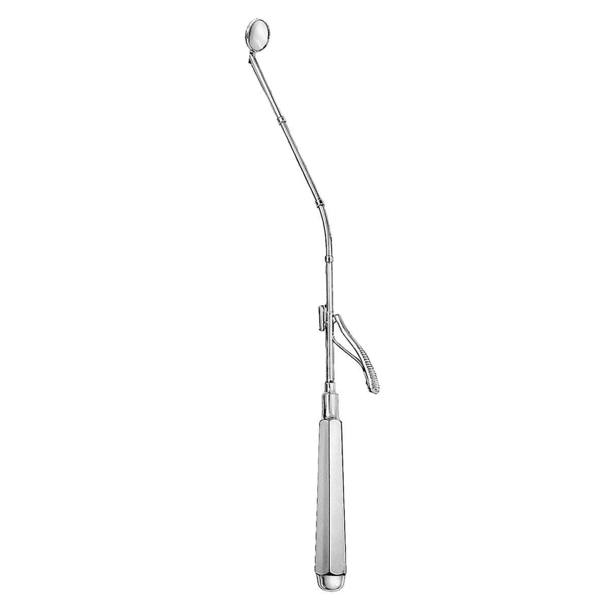 MICHEL, Spiegel, 25 cm 16 mm 46.139.16 – Dewimed Medizintechnik GmbH, Mundspiegel und Zubehör
