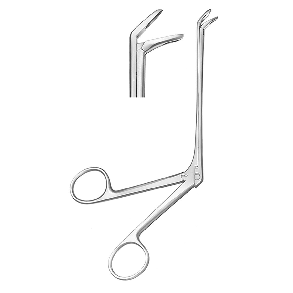WEIL BLAKESLEY, Nasenzange, 25 cm Schaftlänge 180 mm Fig. 4 scharf 1 x 2 Zähne 46.227.04 – Dewimed Medizintechnik GmbH, Sonstige chirurgische Instrumente