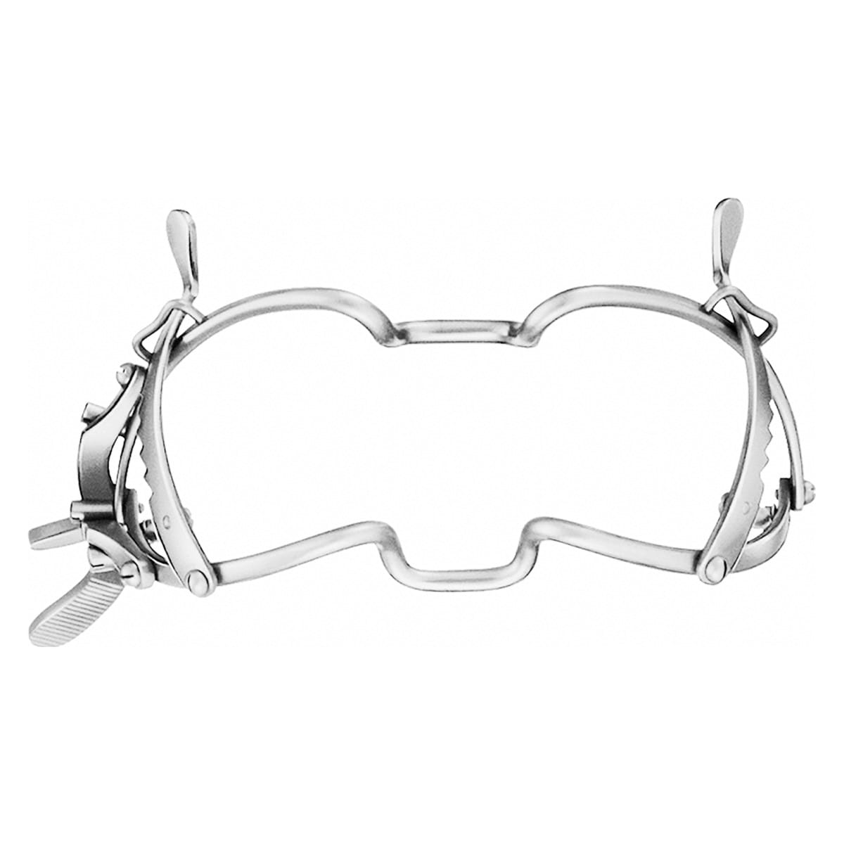 WHITEHEAD, Mundsperrer, 11 cm 3 x 2 Zähne 48.280.11 – Dewimed Medizintechnik GmbH, Sonstige chirurgische Instrumente