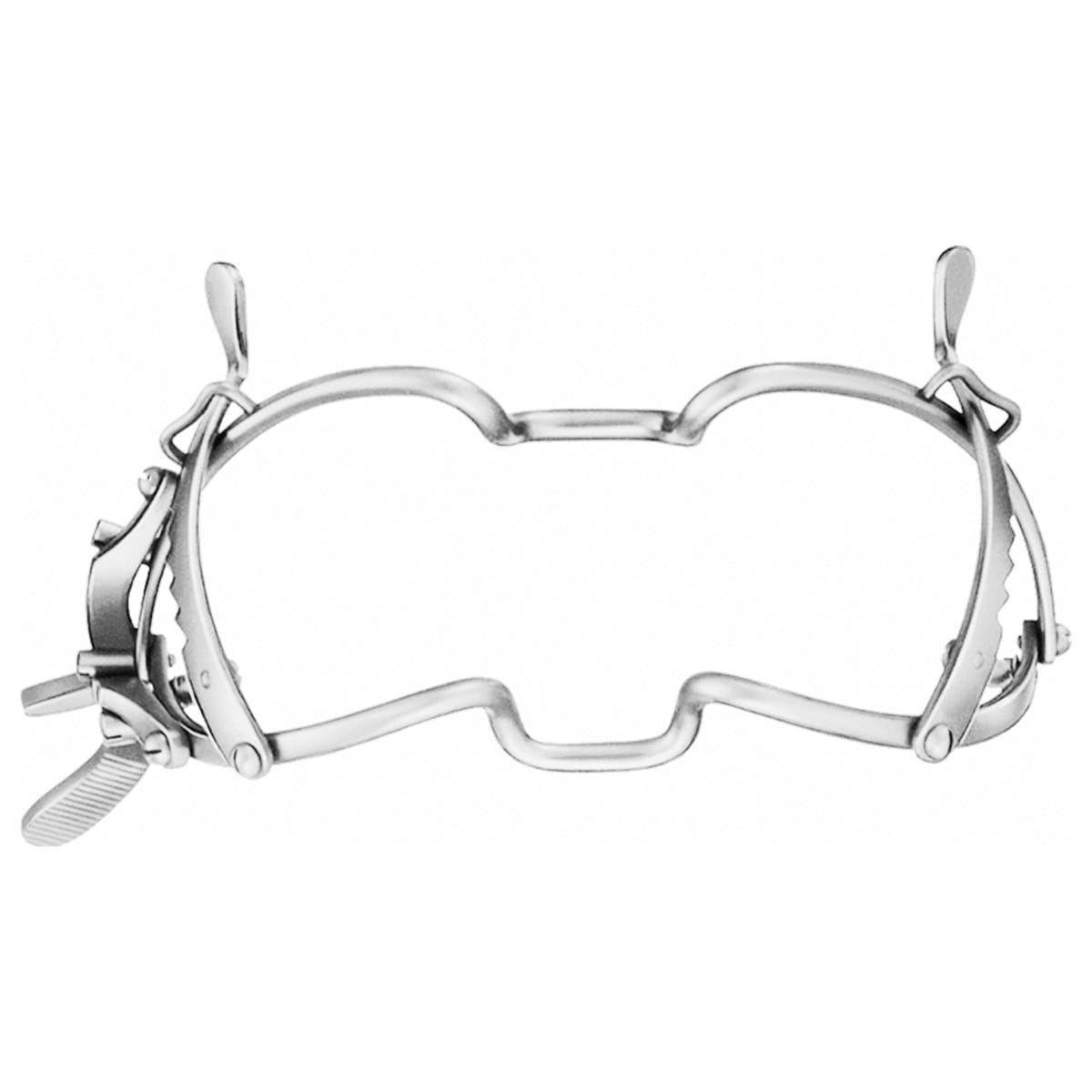 WHITEHEAD, Mundsperrer, 13 cm 3 x 2 Zähne 48.280.13 – Dewimed Medizintechnik GmbH, Sonstige chirurgische Instrumente