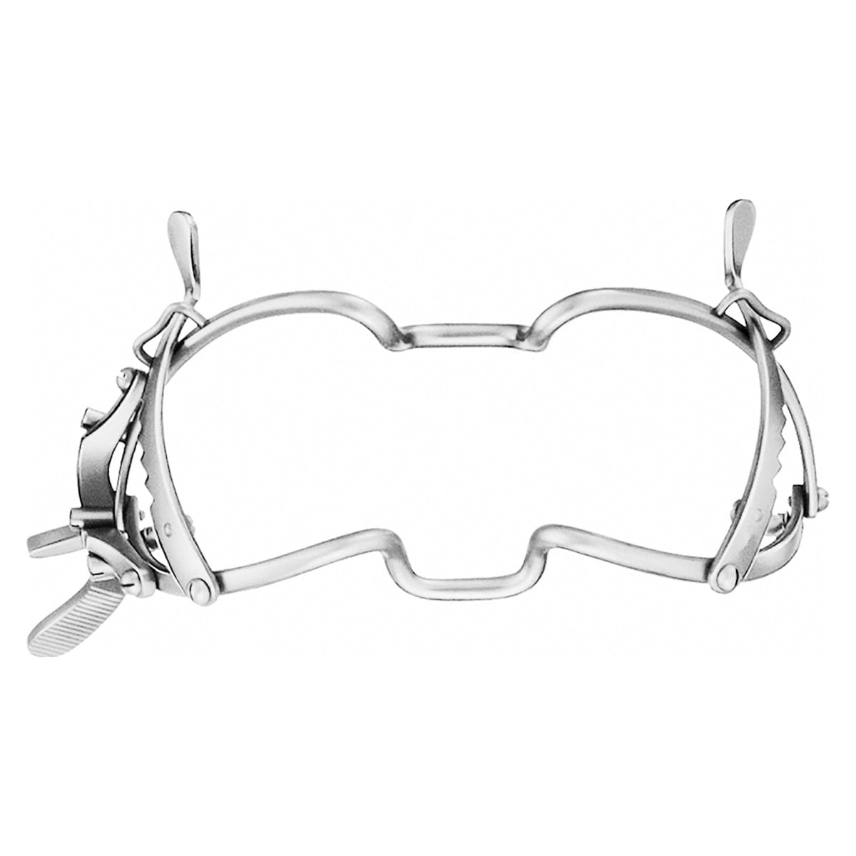 WHITEHEAD, Mundsperrer, 15 cm 3 x 2 Zähne 48.280.15 – Dewimed Medizintechnik GmbH, Sonstige chirurgische Instrumente