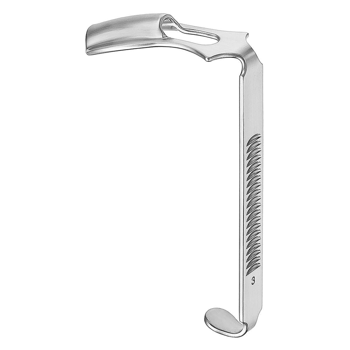 DINGMANN, Zungenspatel Fig. 3, 13,5 cm 80x32mm Fig. 3 48.330.03 – Dewimed Medizintechnik GmbH, Sonstige chirurgische Instrumente