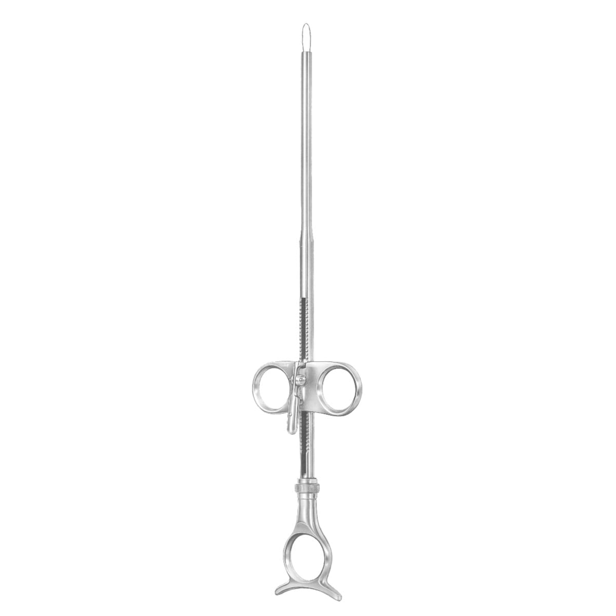 EVES, Tonsillen Schnürer, 28 cm mit Sperre 1 x 2 Zähne 50.252.28 – Dewimed Medizintechnik GmbH, Sonstige chirurgische Instrumente