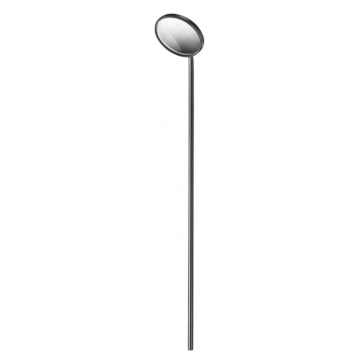 Kehlk.Spiegel, 18 mm Fig. 4 ohne Griff 1 x 2 Zähne 52.270.18 – Dewimed Medizintechnik GmbH, Mundspiegel und Zubehör