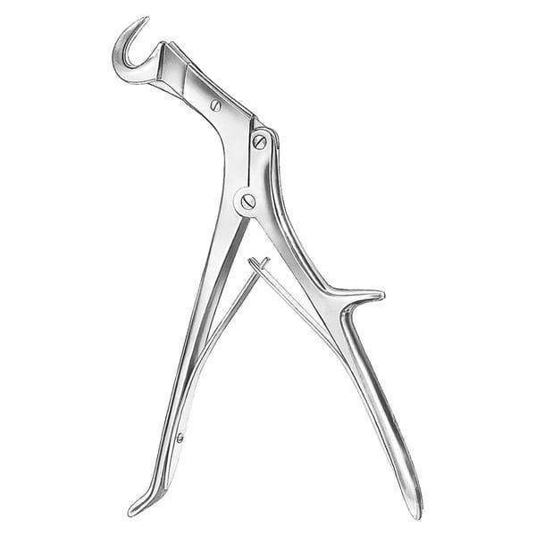 GIERTZ STILLE, Rippen Schere, 27cm Maul 14 mm 2 x 2 Zähne 56.137.27