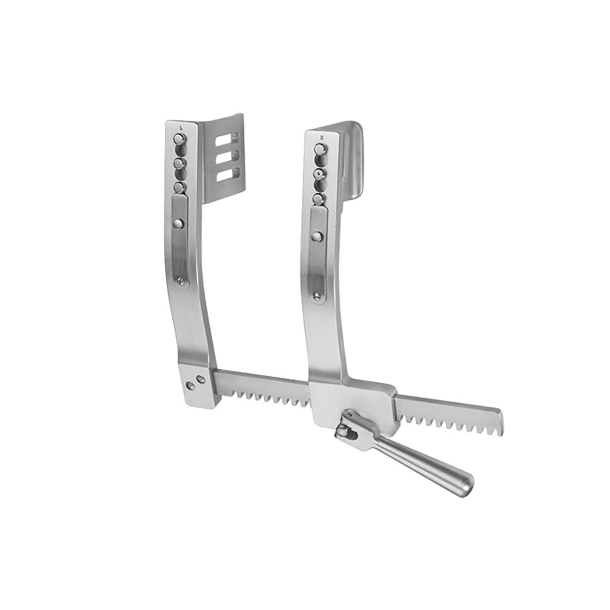FINOCHIETTO, BURFORD ALU Sperrer, 43+63 / 61 / 260 / 200 mm mit 2 auswechsel Valven für Erwachsene 56.242.26 – Dewimed Medizintechnik GmbH, Sonstige chirurgische Instrumente