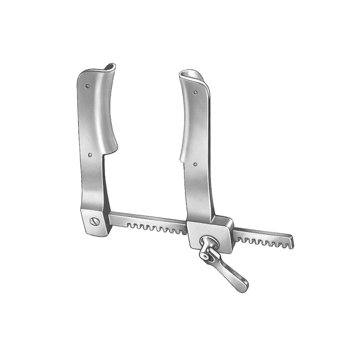 CASTAÑEDA, ALU Sperrer, 11 / 45 / 80 / 80 mm für Säuglinge St. 56.250.07 – Dewimed Medizintechnik GmbH, Sonstige chirurgische Instrumente