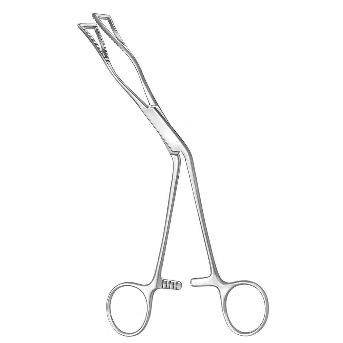 LOVELACE, Lungen Fasszange, 20 cm 1 x 2 Zähne 56.291.20 – Dewimed Medizintechnik GmbH, Sonstige chirurgische Instrumente