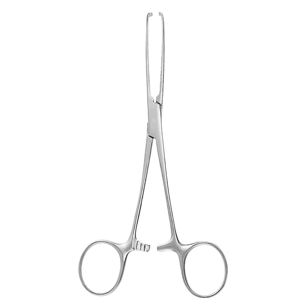 ALLIS, Darm Fass Zange, 22 cm 5×6 Zähne 64.120.22