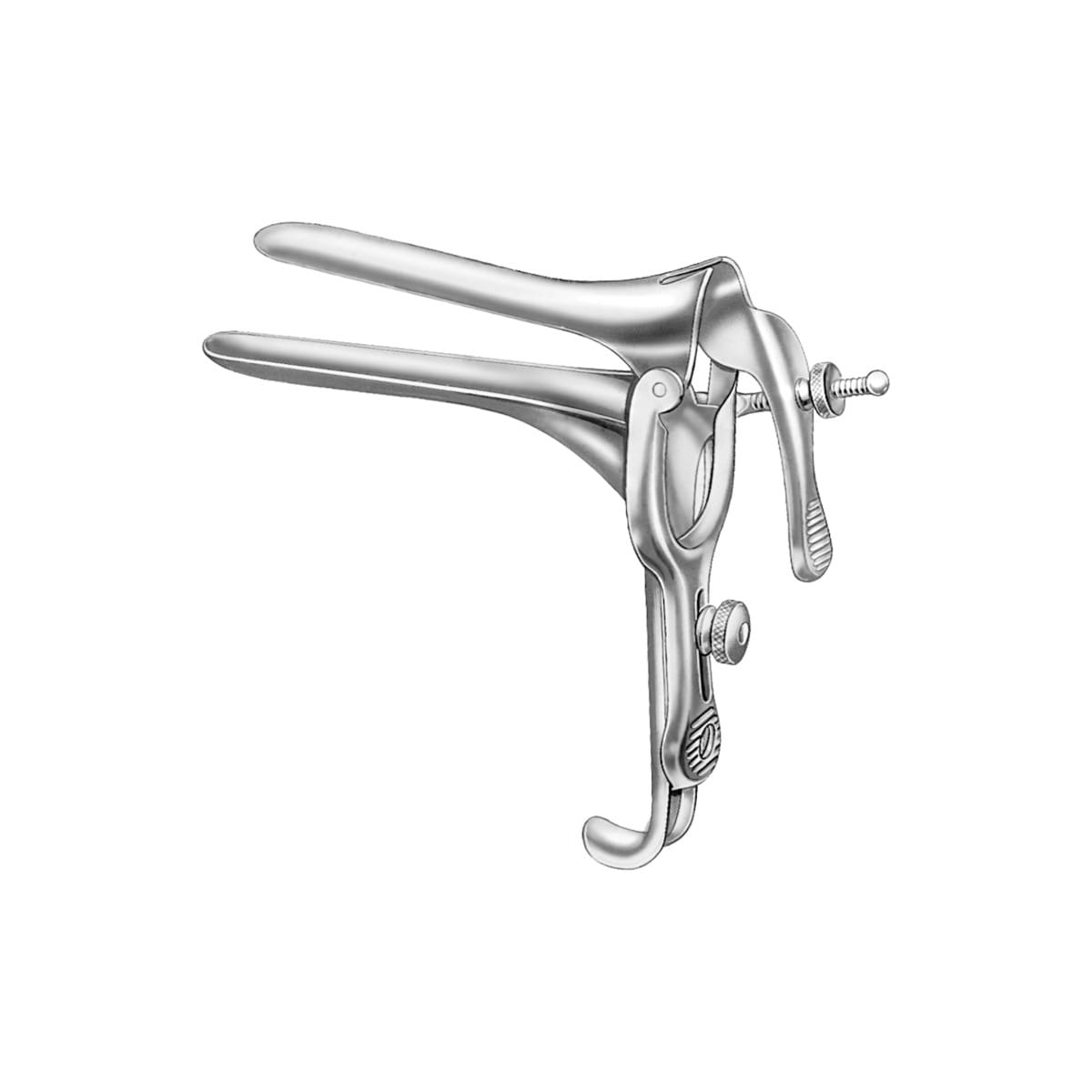 PEDERSON, Spekulum, 75 x 13 mm Fig. 1 0 x 2 Zähne 70.120.01 – Dewimed Medizintechnik GmbH, Sonstige chirurgische Instrumente