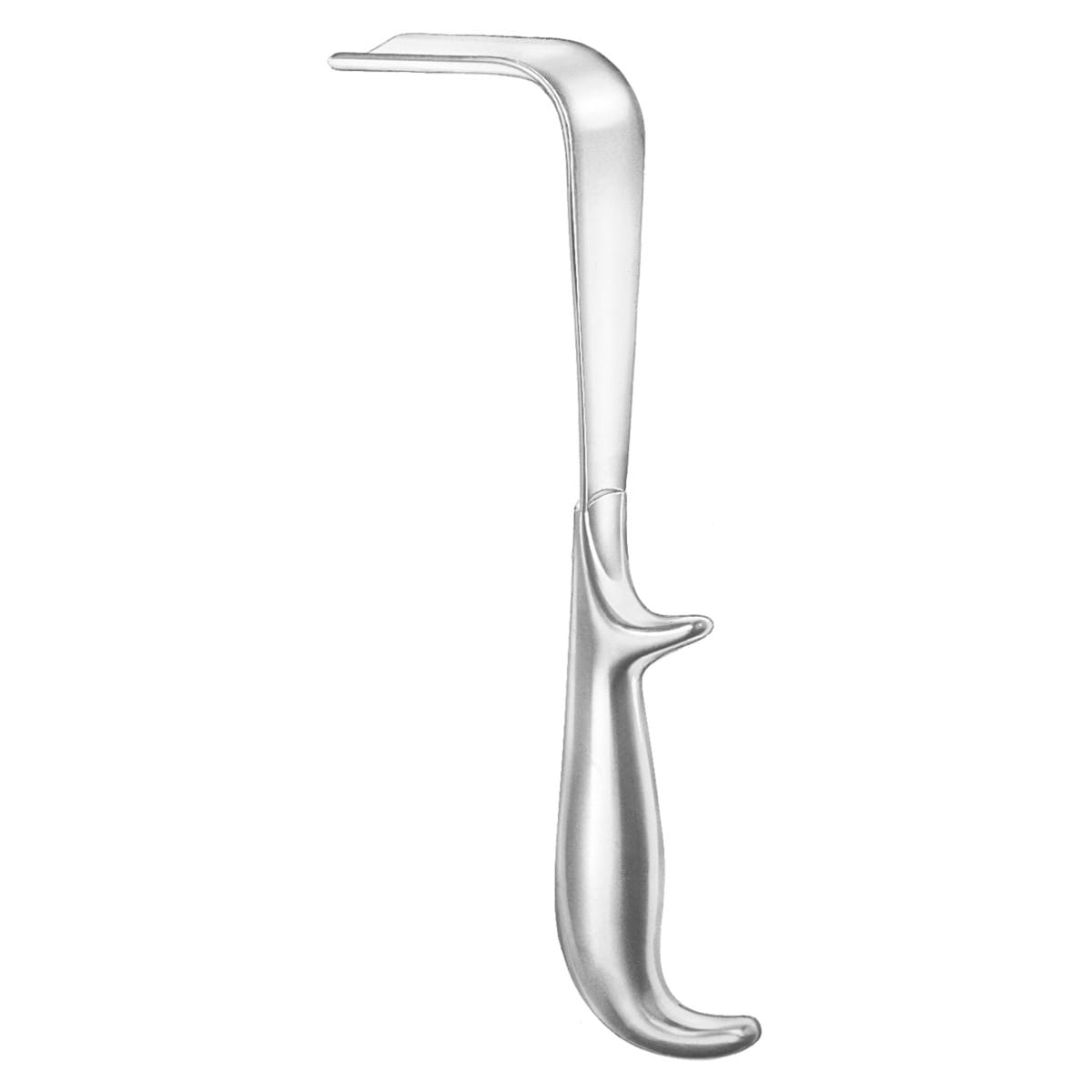 DOYEN, Spekulum, 160 x 45 mm Fig. 4 70.303.04 – Dewimed Medizintechnik GmbH, Wangenhalter - Wundhaken