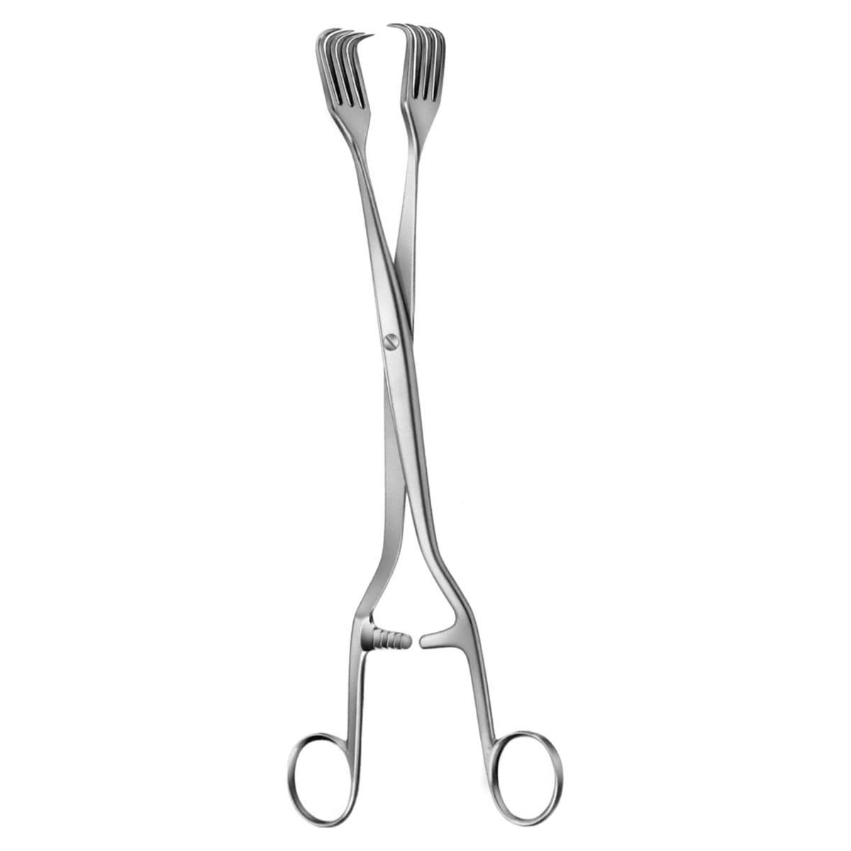 PRATT, Haken Zange, 28 cm 9 x 2 Zähne 70.536.28 – Dewimed Medizintechnik GmbH, Chirurgische Pinzetten