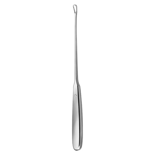 SIMS, Kürette biegsam, 7 mm Fig. 1 stumpf 2 x 2 Zähne 70.717.07