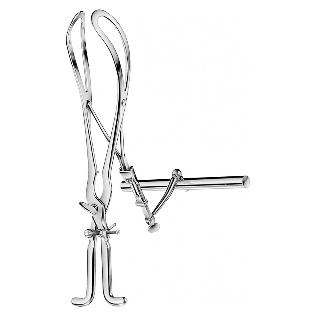 TARNIER, Geburtszange Zughebel, 40 cm 7 x 2 Zähne 72.162.40 – Dewimed Medizintechnik GmbH, Sonstige chirurgische Instrumente