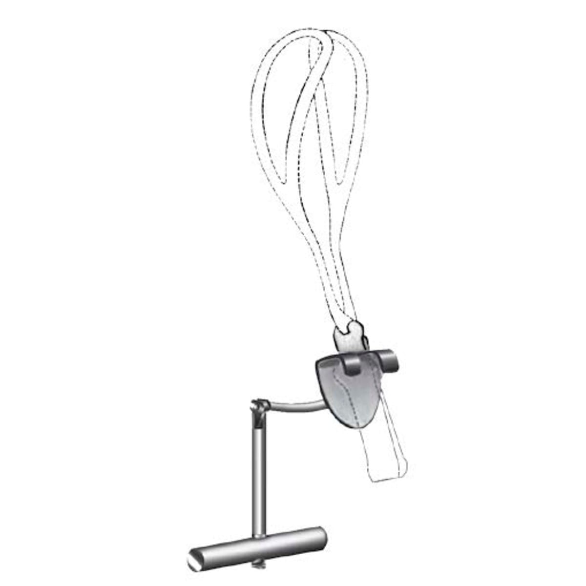 BILL, Zughebel für Standard Griff, 8 x 2 Zähne 72.170.00 – Dewimed Medizintechnik GmbH, Sonstige chirurgische Instrumente