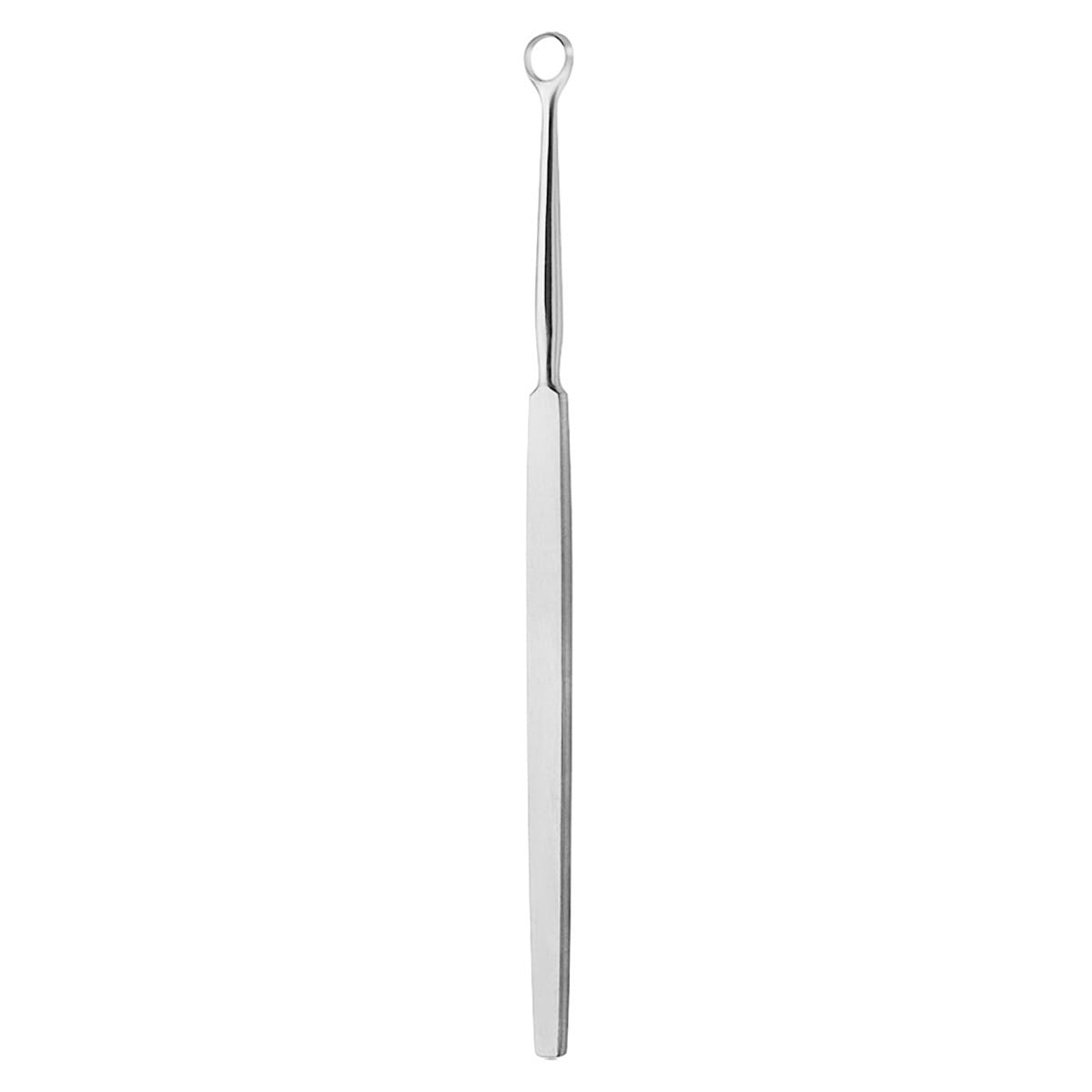 FOX, Lupuskürette, 14 cm 4 mm 0 x 2 Zähne 74.128.04 – Dewimed Medizintechnik GmbH, Küretten