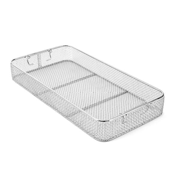 wire basket, 533 x 337 x 50 mm without lid mesh: 4×4 mm, wire: ø 1 mm 88.217.01