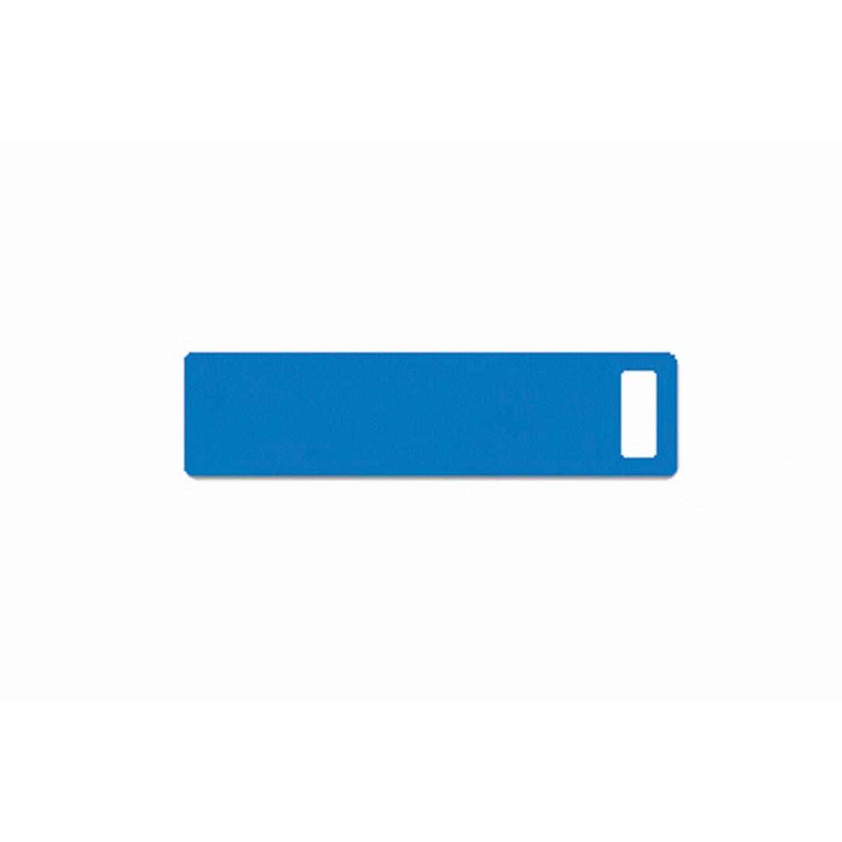 identification label, 60×15 mm blue without clip 88.257.10 – Dewimed Medizintechnik GmbH, Sonstige Einmalartikel