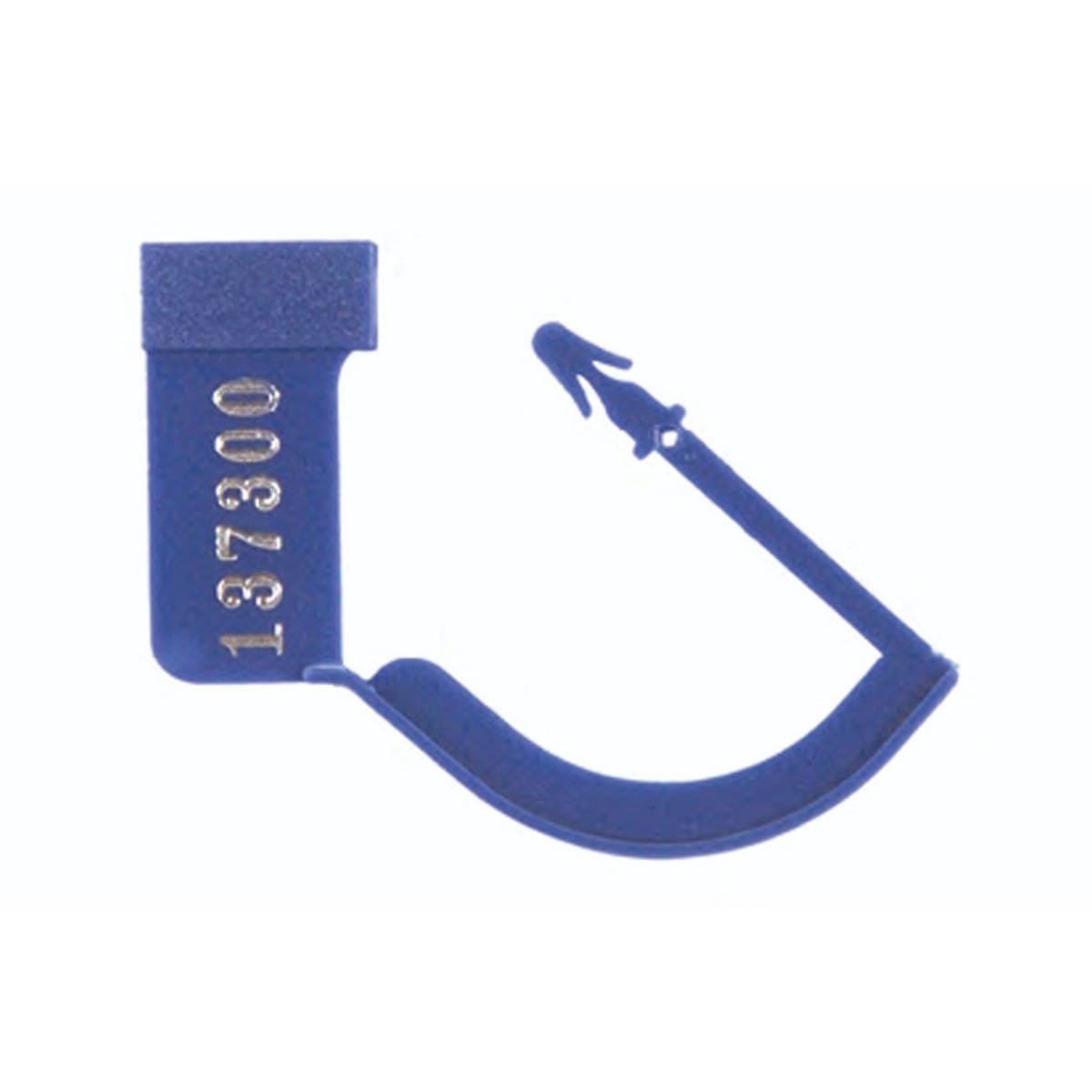 security seal, 100 pcs, blue with number 88.266.10 – Dewimed Medizintechnik GmbH, Sterilisationsschläuche und -beutel