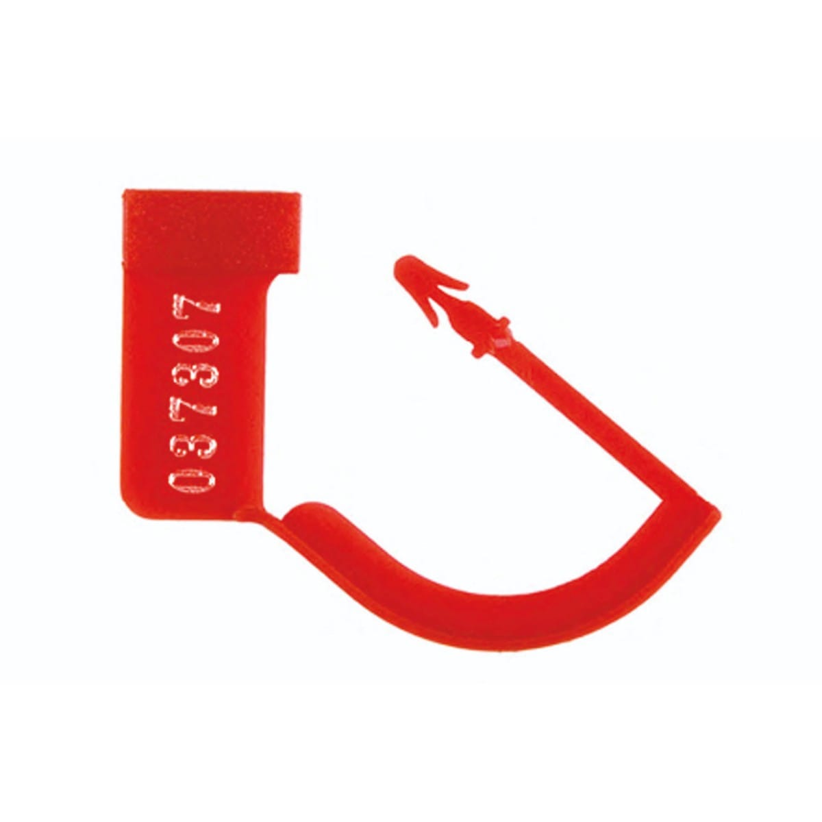 security seal, 100 pcs, red with number 88.266.50 – Dewimed Medizintechnik GmbH, Sterilisationszubehör