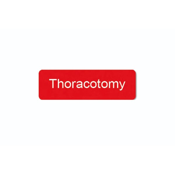 aluminium identification labels red, 50 x 18 mm 88.270.00