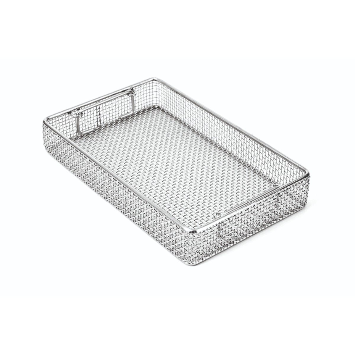 wire basket, 270 x 170 x 38 mm mesh: 3,3×3,3 mm, wire: ø 0.9 mm without lid 88.310.70 – Dewimed Medizintechnik GmbH, Sonstige Ersatzteile