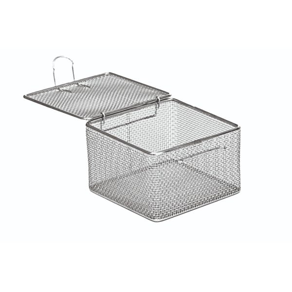 small fine mesh baskets, 80 x 80 x 80 mm mesh: 2×2 mm, wire: ø 0,5 mm with lid 88.311.10