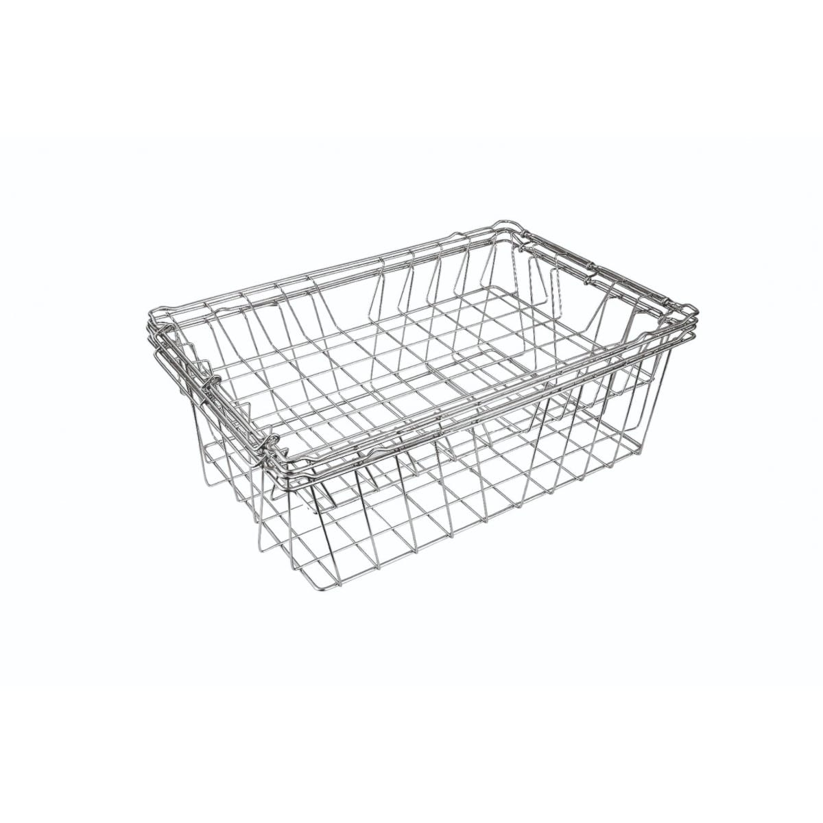 spri double frame basket, 585 x 395 x 100 mm 88.312.10 – Dewimed Medizintechnik GmbH, Trays, Sterilcontainer und Zubehör