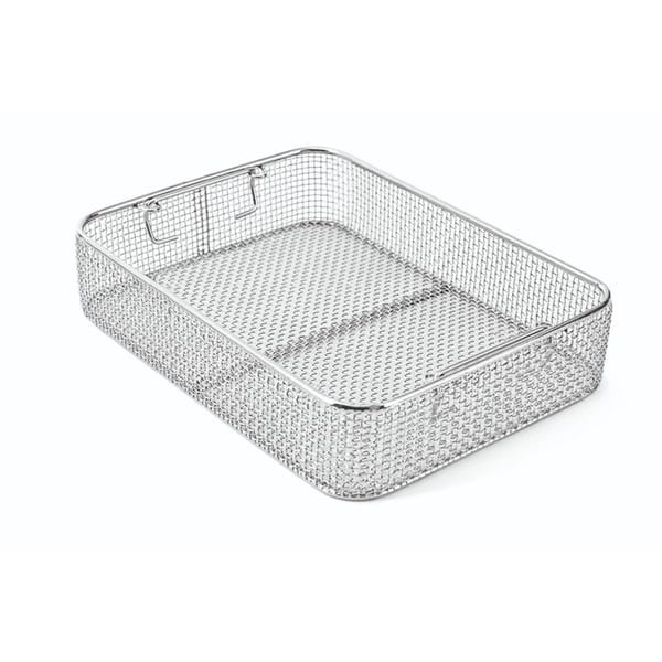 wire basket, 323 x 222 x 70 mm mesh: 4×4 mm, wire: ø 1 mm without lid 88.320.01