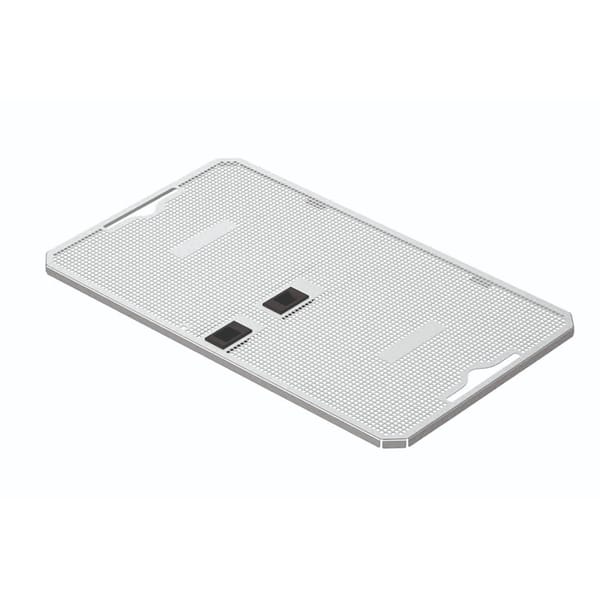 perforated stainless steel lid, 539 x 346 mm for 88.370.50 to 88.370.80 88.370.90