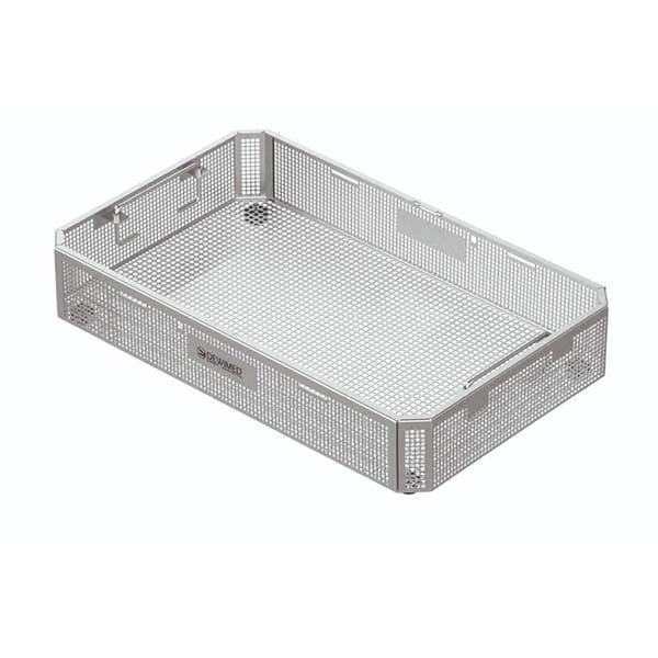 perforated stainless steel basket, 405 x 253 x 60 mm without lid 88.374.90