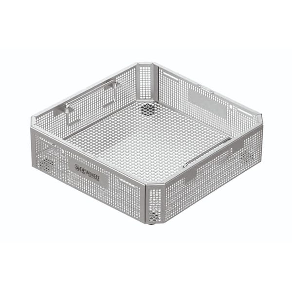 perforated stainless steel basket, 244 x 253 x 40 mm without lid 88.375.20