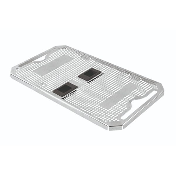 perforated stainless steel lid, 277 x 178 mm for 88.375.60 & 88.375.70 88.376.40