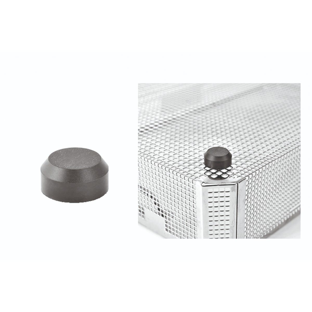 stand – black, 10 mm 88.376.80 – Dewimed Medizintechnik GmbH, Trays, Sterilcontainer und Zubehör