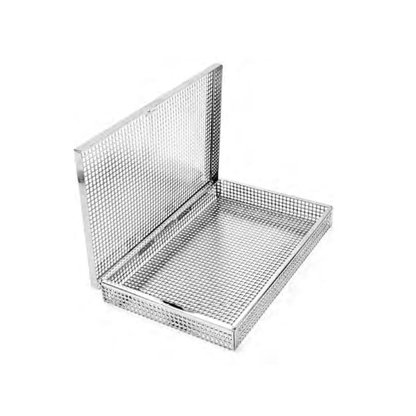 dental basket, 274 x 180 x 32 mm with lid without silicone fixation systems 88.378.00