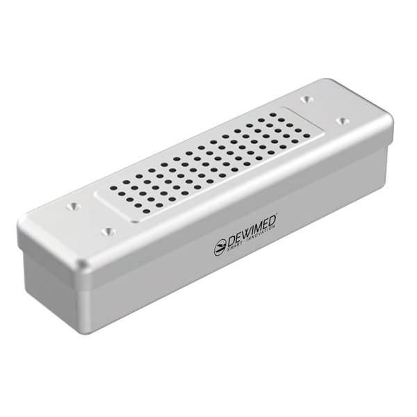container scopy model, 260 x 70 x 60 mm grey perforated bottom and perforated lid 88.507.70