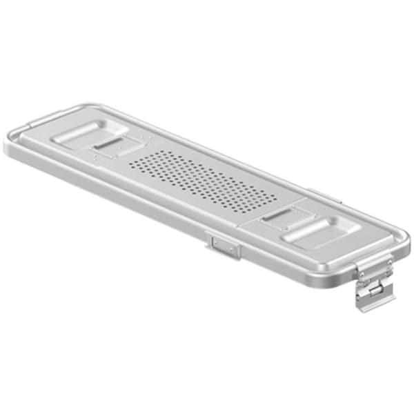 container lid grey, 532 x 160 mm endo model perforated 88.610.99